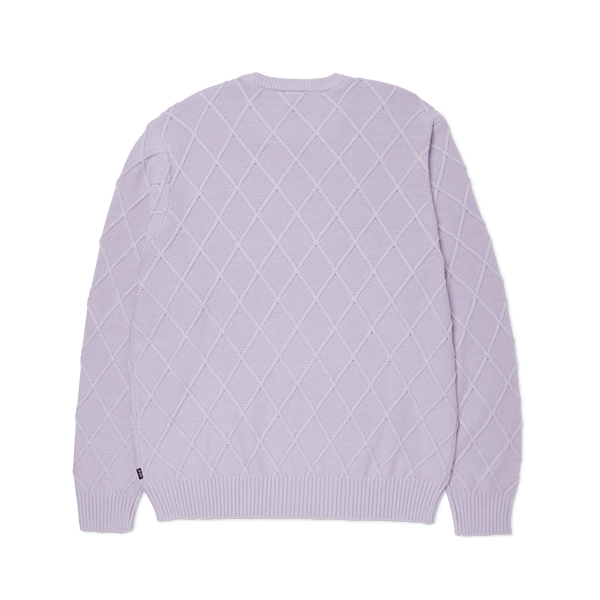 Grid Crewneck Sweater