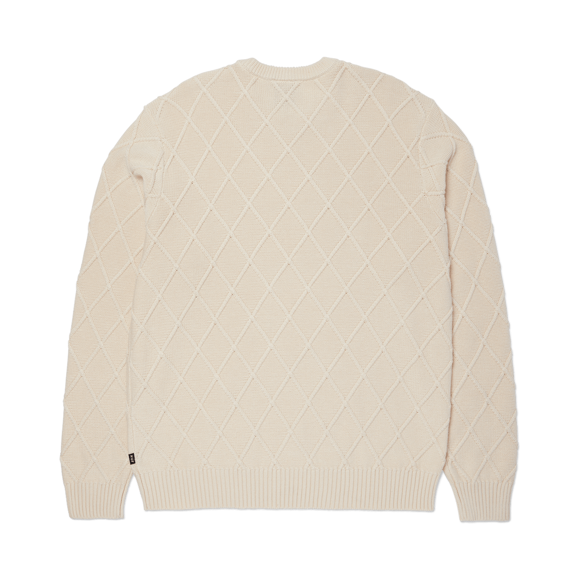 Grid Crewneck Sweater
