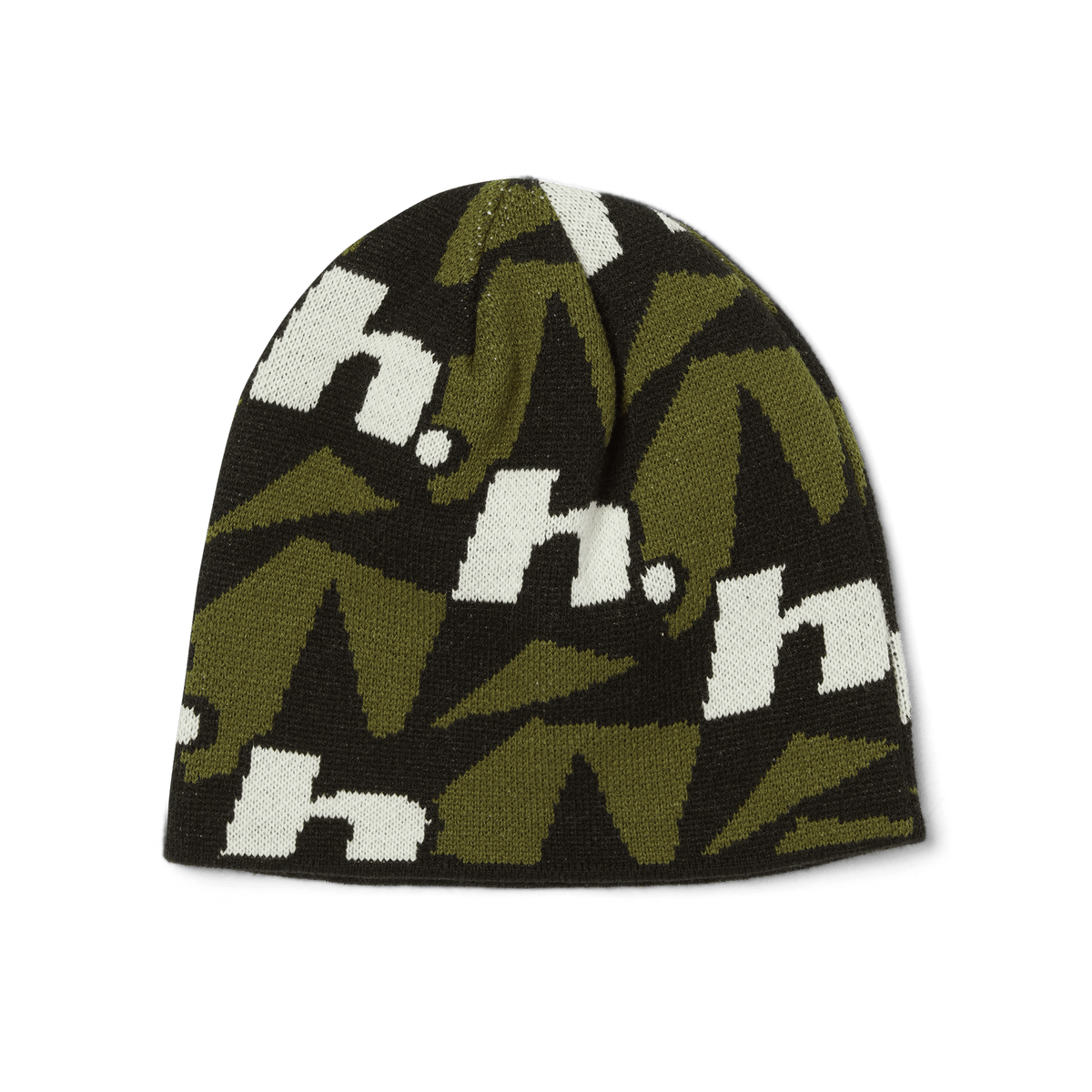 H Star Repeat Skull Beanie