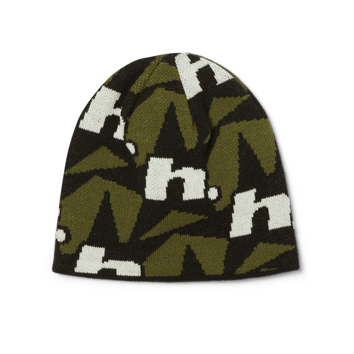 H Star Repeat Skull Beanie
