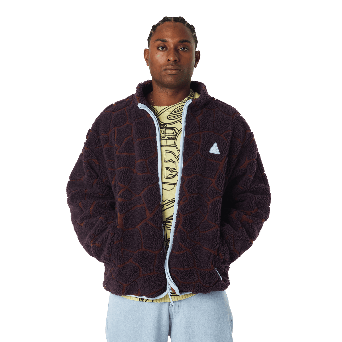 Huf sherpa lined jacket outlet