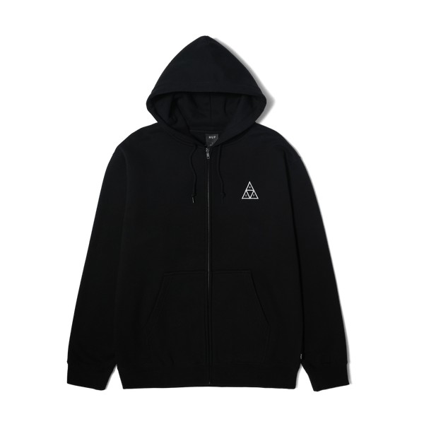 Huf Set Triple Triangle Full Zip Hoodie XL Hunter Green