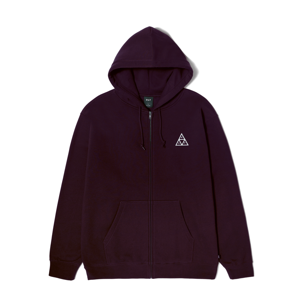 HUF SET Triple Triangle Full-Zip Hoodie – HUF Worldwide HUF SET Triple Triangle Full-Zip Hoodie – HUF Worldwide