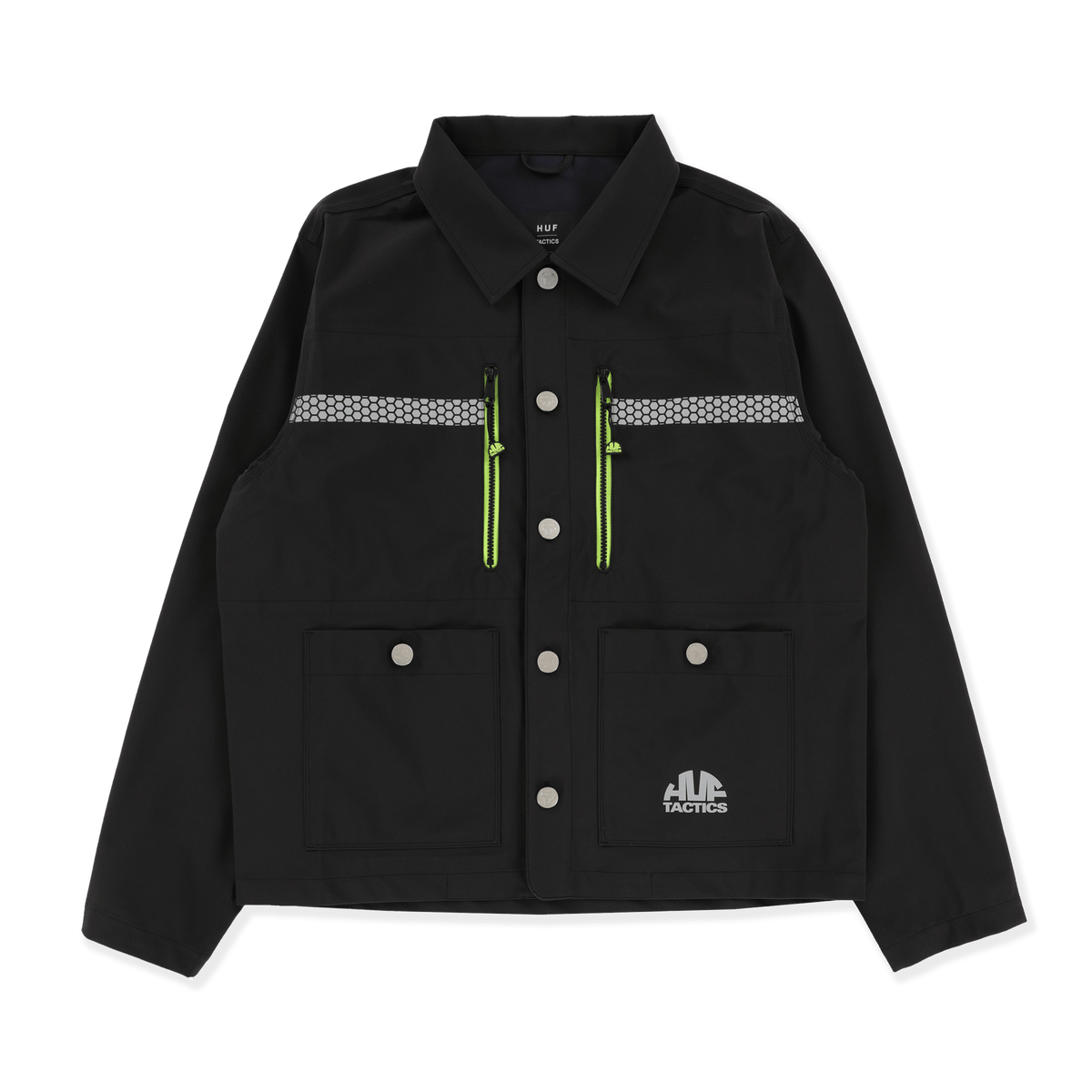 HUFジャケット 黒 HUF X STAX JACKET / HUF ハフ ジャケット HUFジャケット 黒 HUF X STAX JACKET / HUF ハフ ジャケット