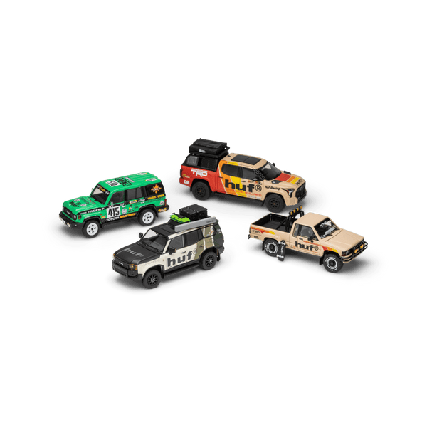 HUF For Diecast Talk Exclusive 1/64 Toyota 4-in-1 Box Set