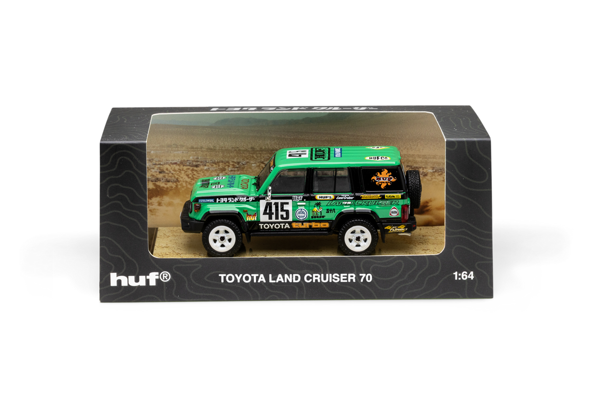 huf x Diecast Talk 1/64 Toyota Land Cruiser 70