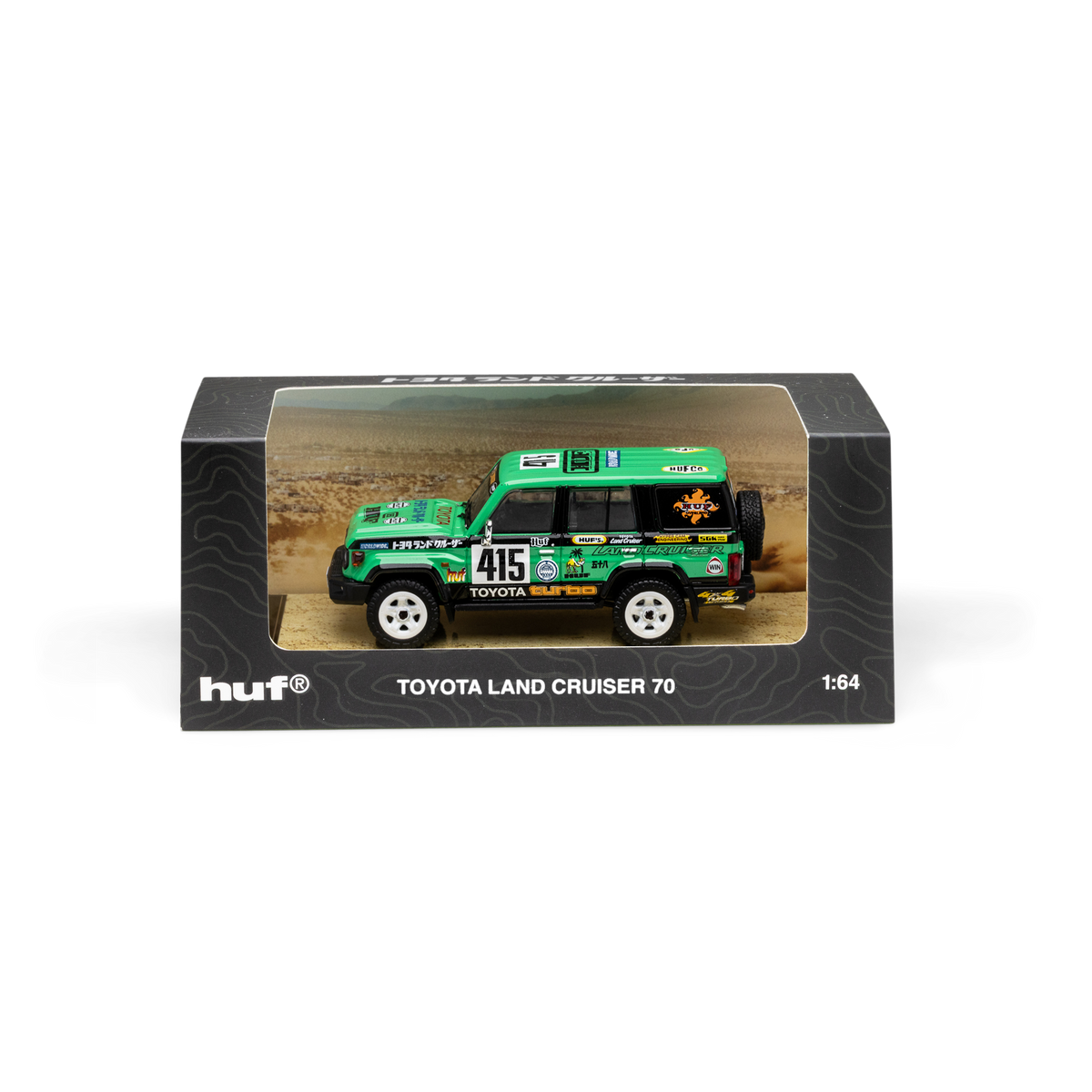huf x Diecast Talk 1/64 Toyota Land Cruiser 70