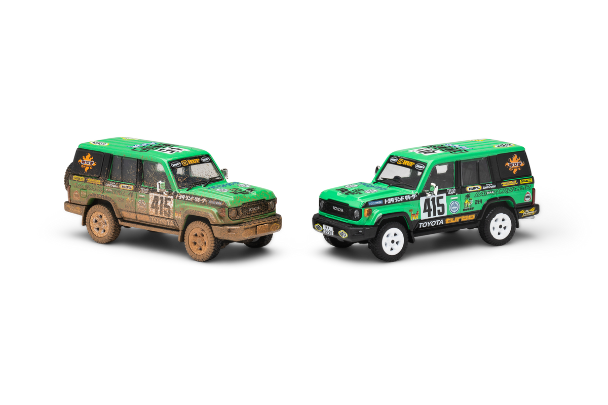 huf x Diecast Talk 1/64 Toyota Land Cruiser 70