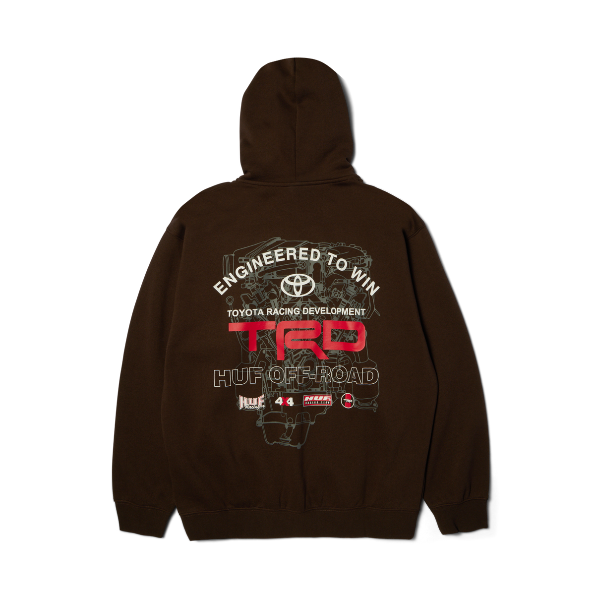 huf x Toyota TRD Motor Full-Zip Hoodie