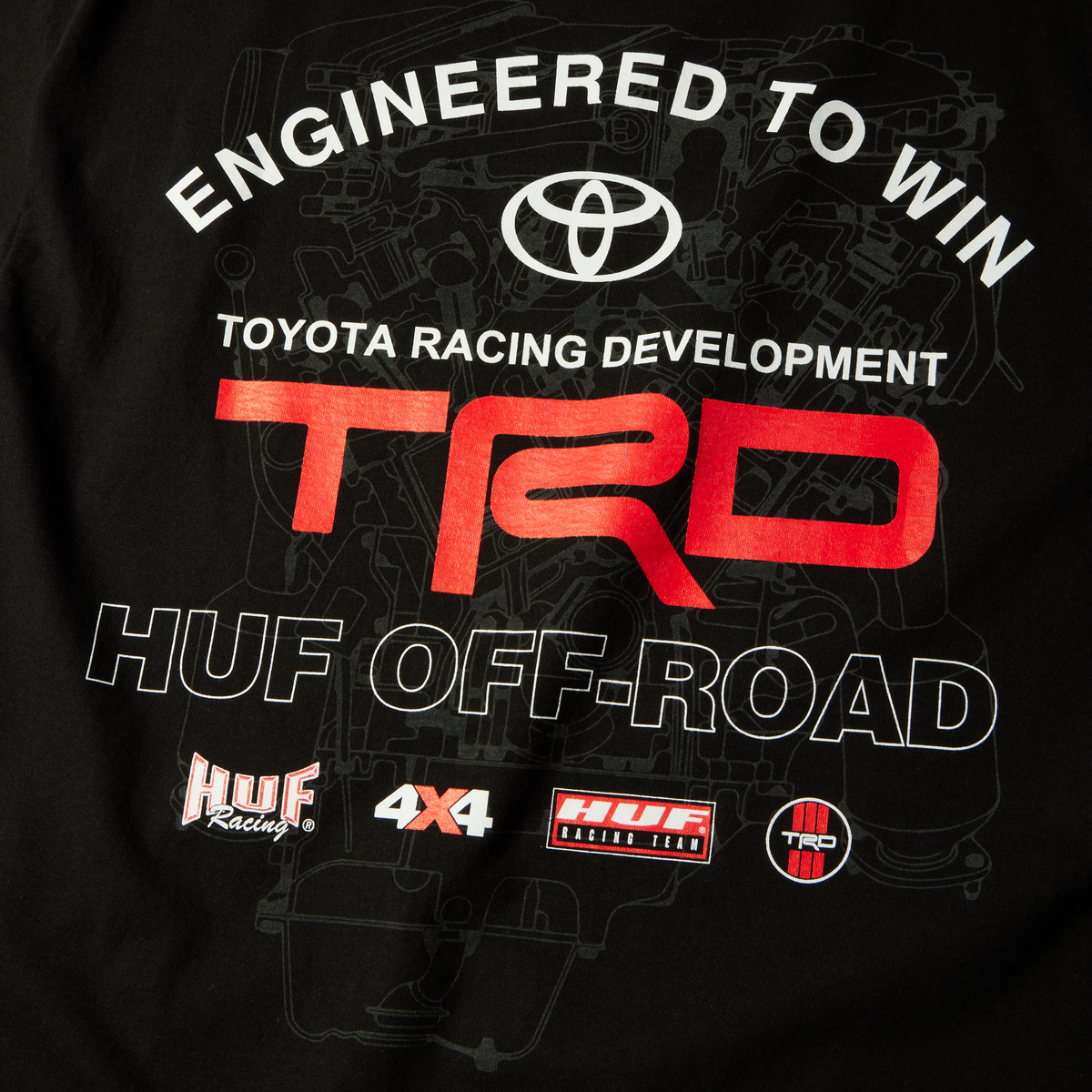 huf x Toyota TRD Motor T-Shirt