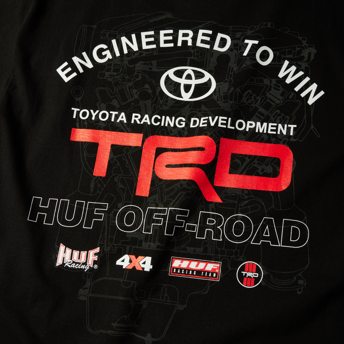 huf x Toyota TRD Motor T-Shirt