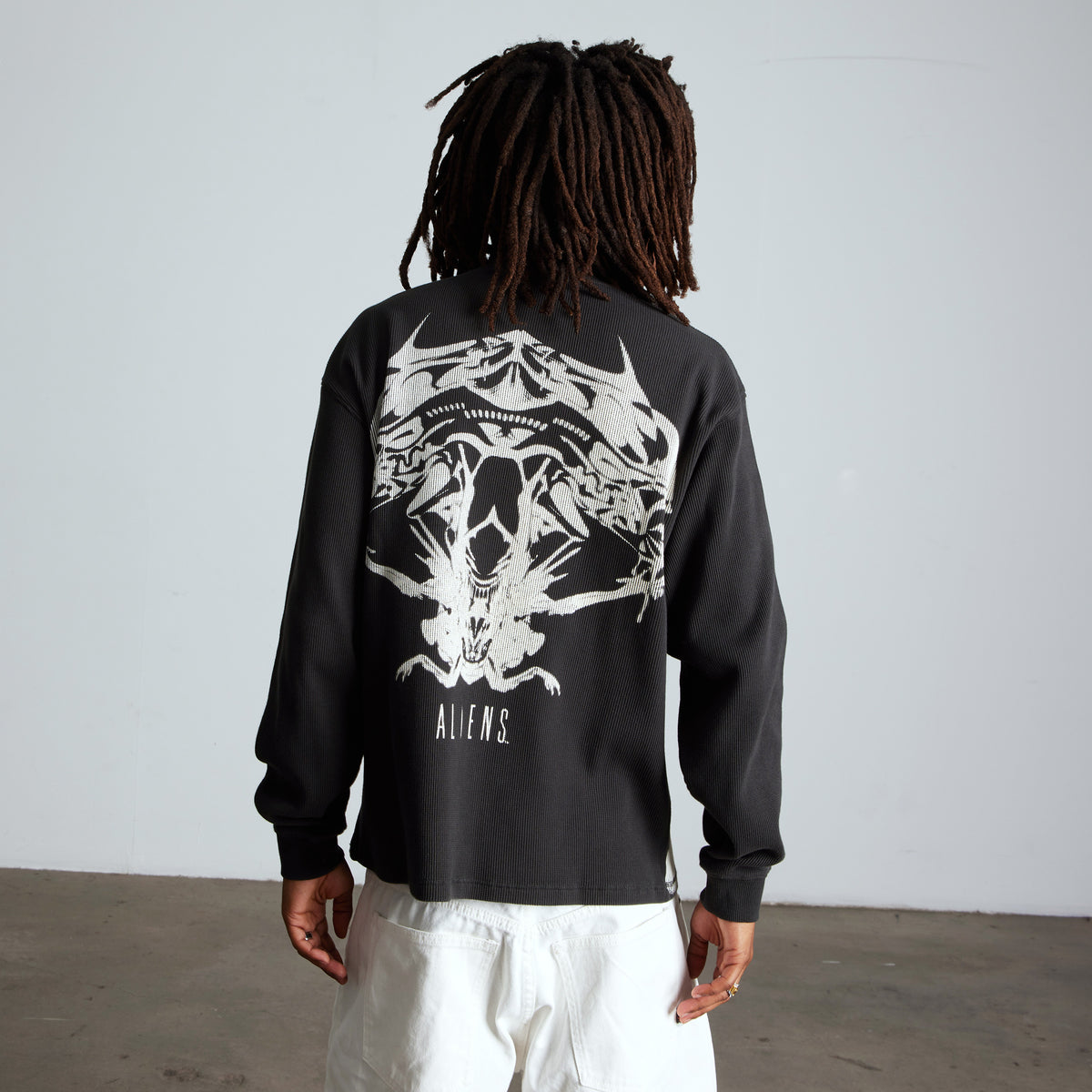 huf x Aliens Xenomorph Long Sleeve Thermal Shirt