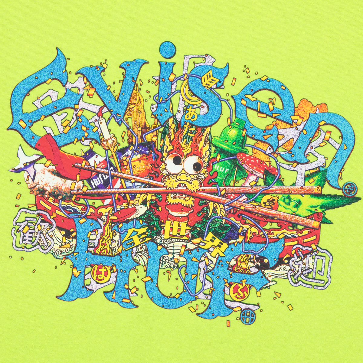 HUF x Evisen Dragon T-Shirt