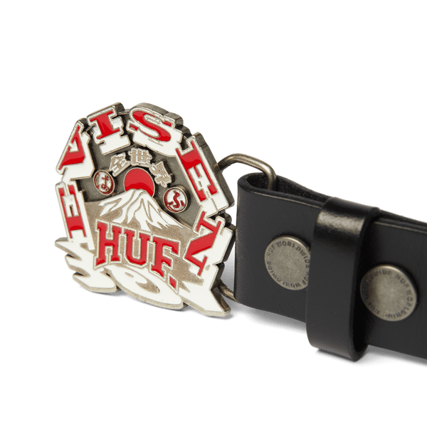 HUF x Evisen Hufuji Backle Belt