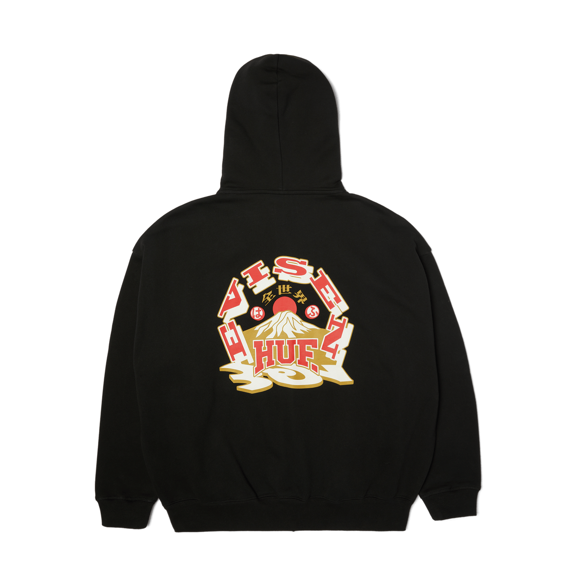 HUF x Evisen Hufuji Zip Hoodie