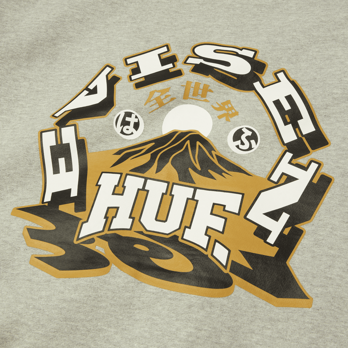HUF x Evisen Hufuji Zip Hoodie