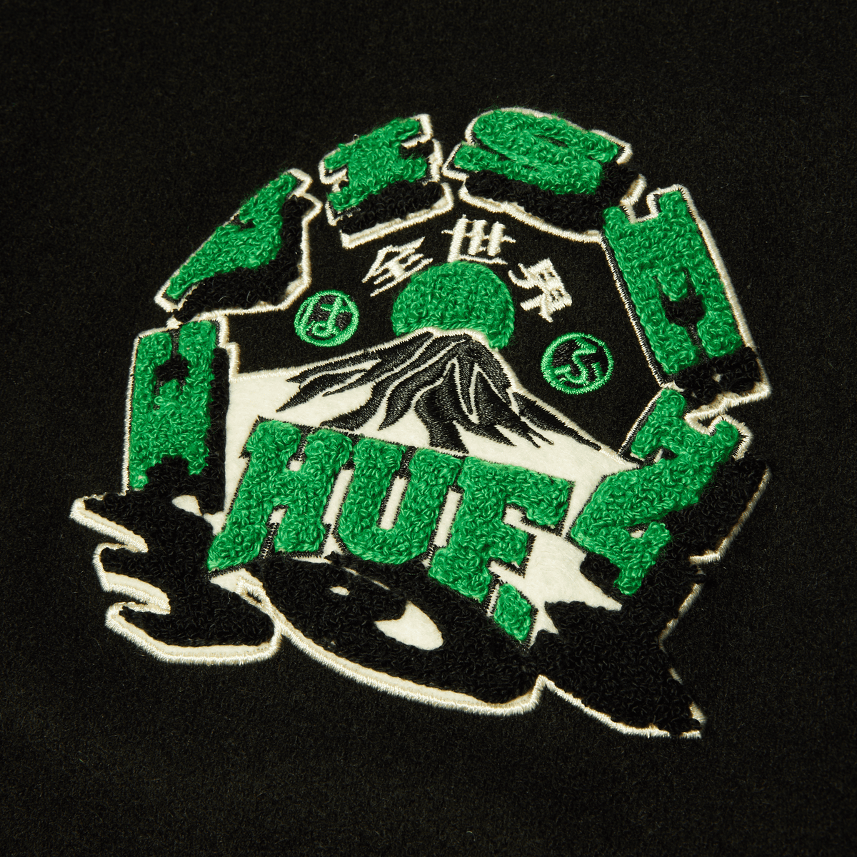 HUF x Evisen Stadium Logo Jacket