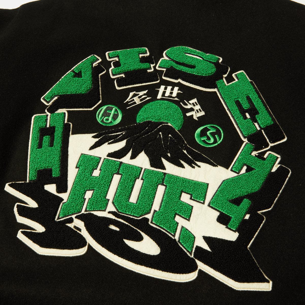 HUF x Evisen Stadium Logo Jacket