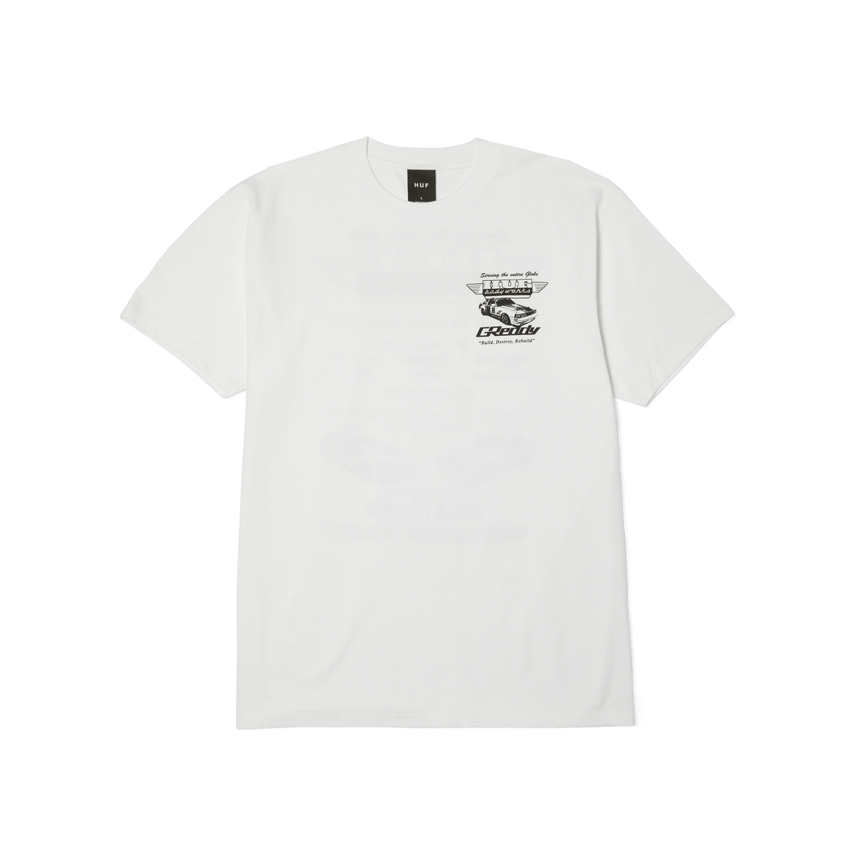 HUF x GReddy Body Works T-Shirt