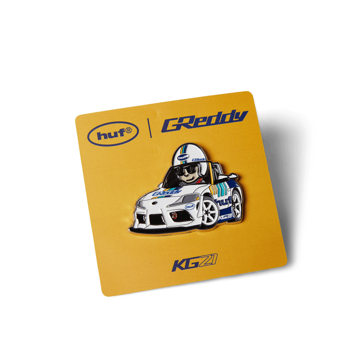 HUF x GReddy Gushi Pin