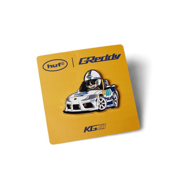 HUF x GReddy Gushi Pin