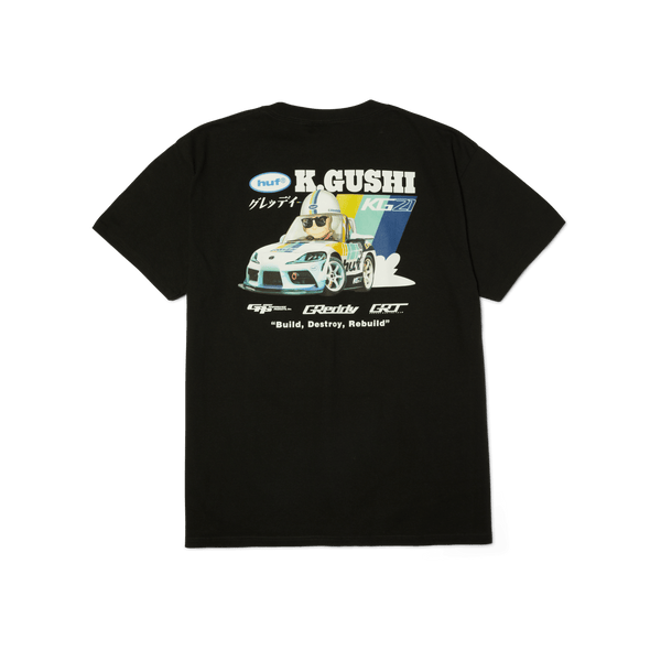HUF x GReddy Gushi T-Shirt – HUF Worldwide HUF x GReddy Gushi T-Shirt – HUF Worldwide