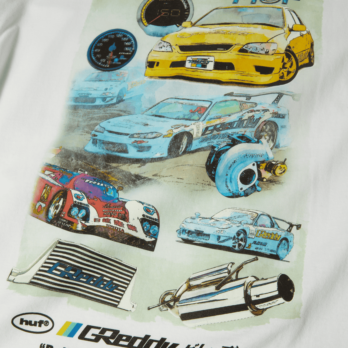 HUF x GReddy Parts T-Shirt