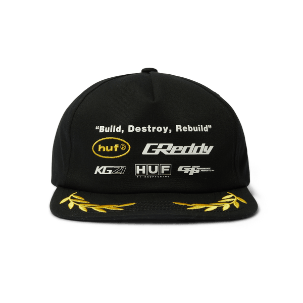 HUF x GReddy Team Snapback Hat