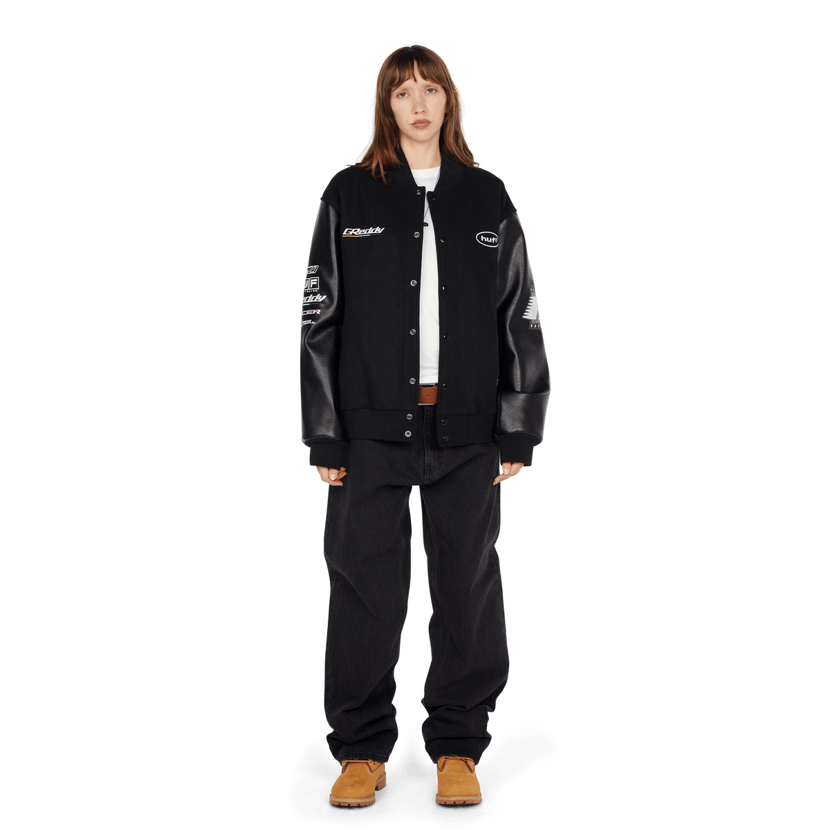 HUF x GReddy Varsity Jacket