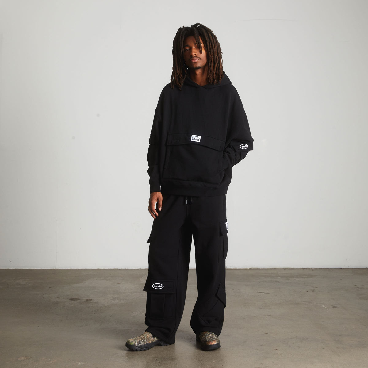 Huf x PROCLUB Multi Pocket Hoodie
