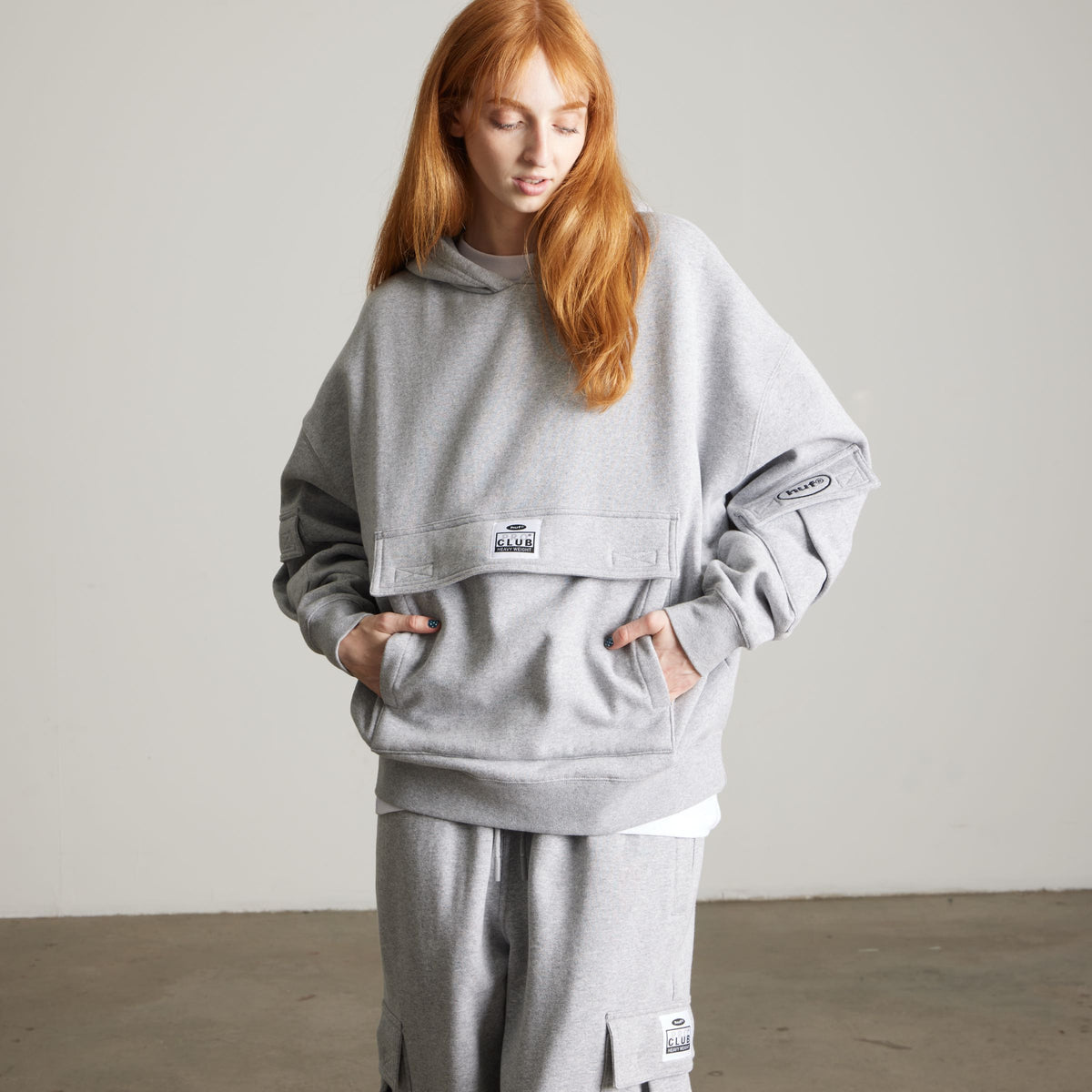 Huf x PROCLUB Multi Pocket Hoodie