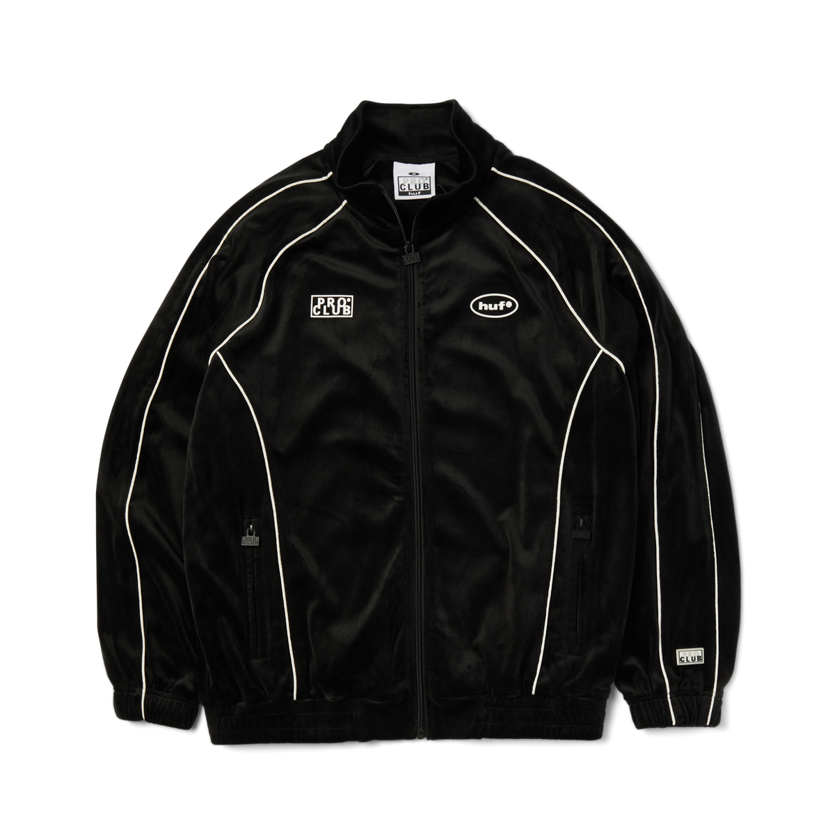 Huf x PROCLUB Velour Track Jacket