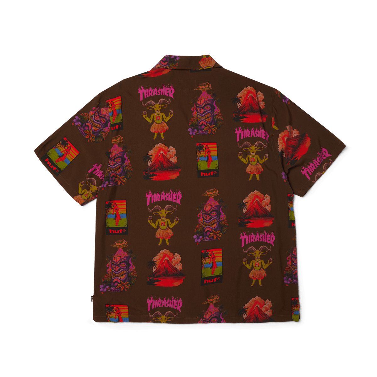 HUF x Thrasher Hawaiian Shirt