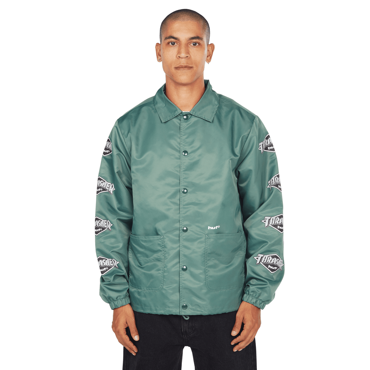 HUF x Thrasher Logo Jacket