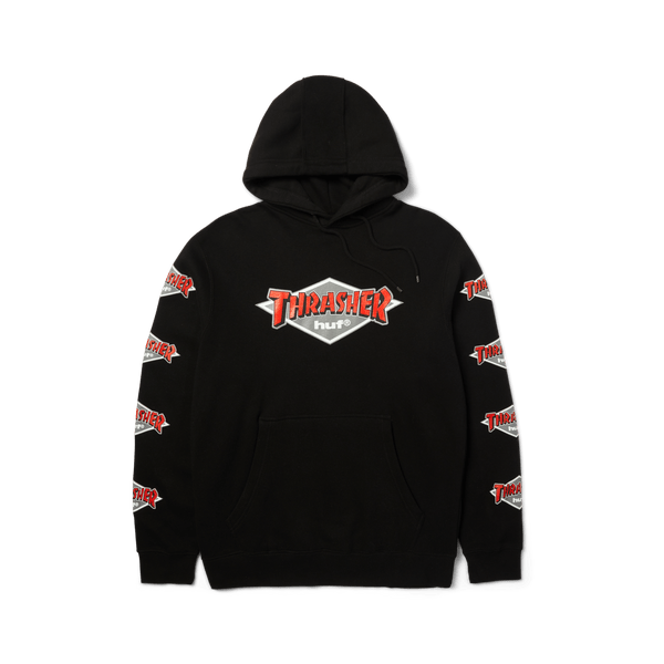 HUF x Thrasher Logo Hoodie