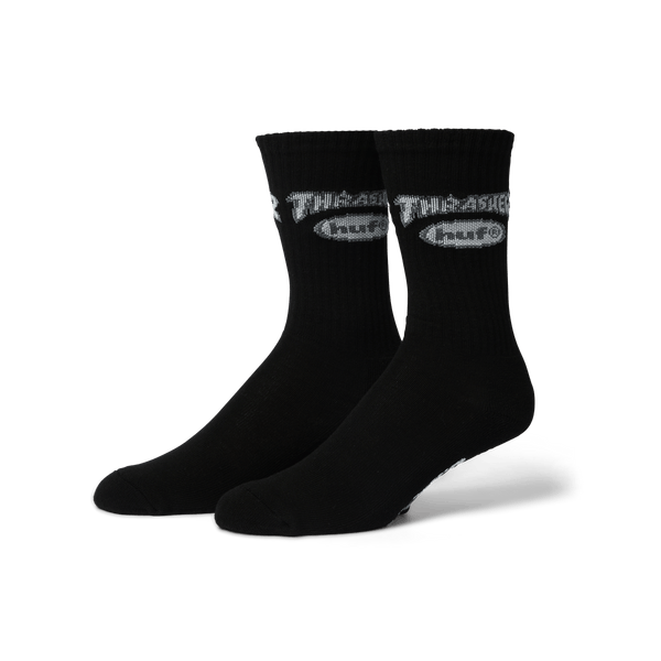 HUF x Thrasher Logo Sock