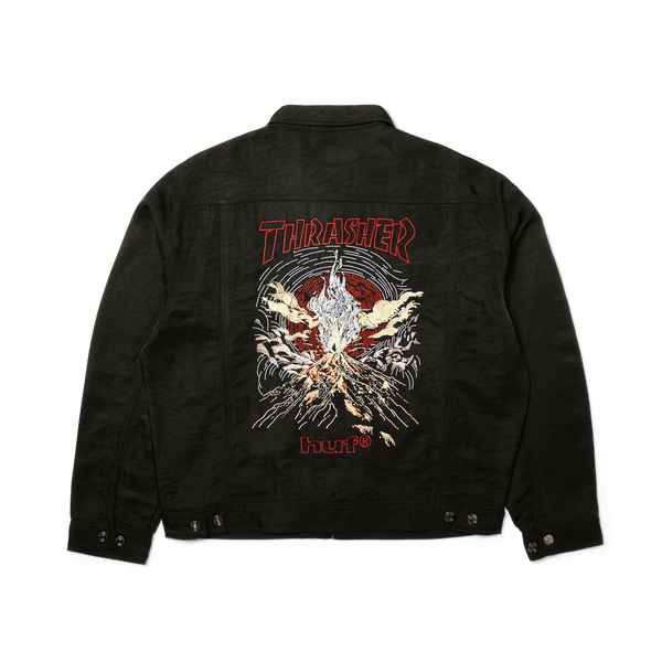 HUF x Thrasher Trucker Jacket – HUF Worldwide