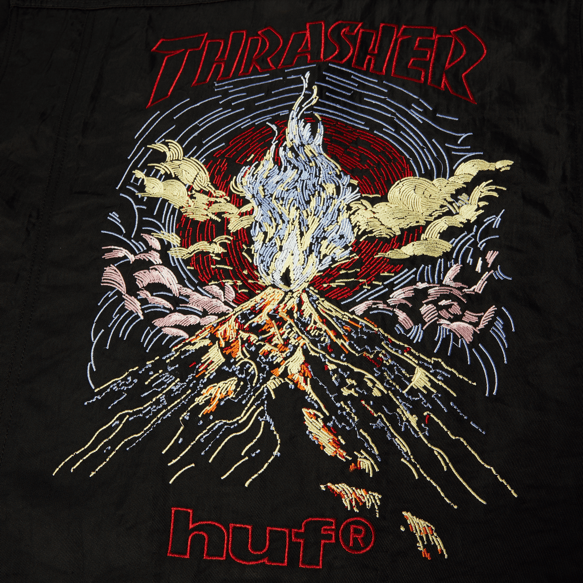 HUF x Thrasher Trucker Jacket