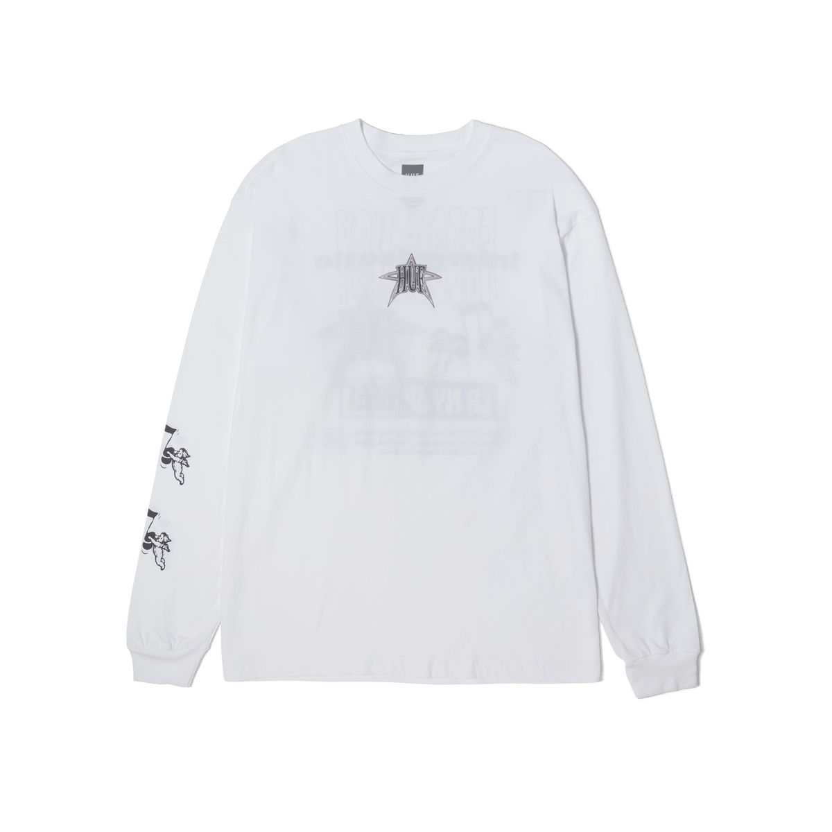 Intergalactic Frequency Long Sleeve T-Shirt – HUF Worldwide Intergalactic Frequency Long Sleeve T-Shirt – HUF Worldwide