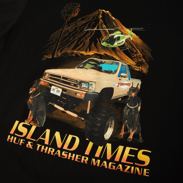HUF x Thrasher Island Times T-Shirt