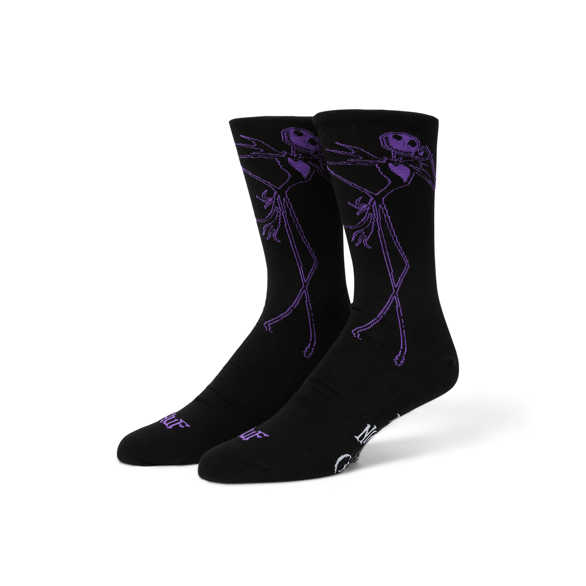 HUF x Nightmare Before Christmas Jack Skellington Crew Sock