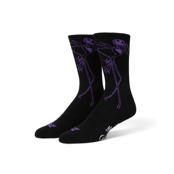 HUF x Nightmare Before Christmas Jack Skellington Crew Sock