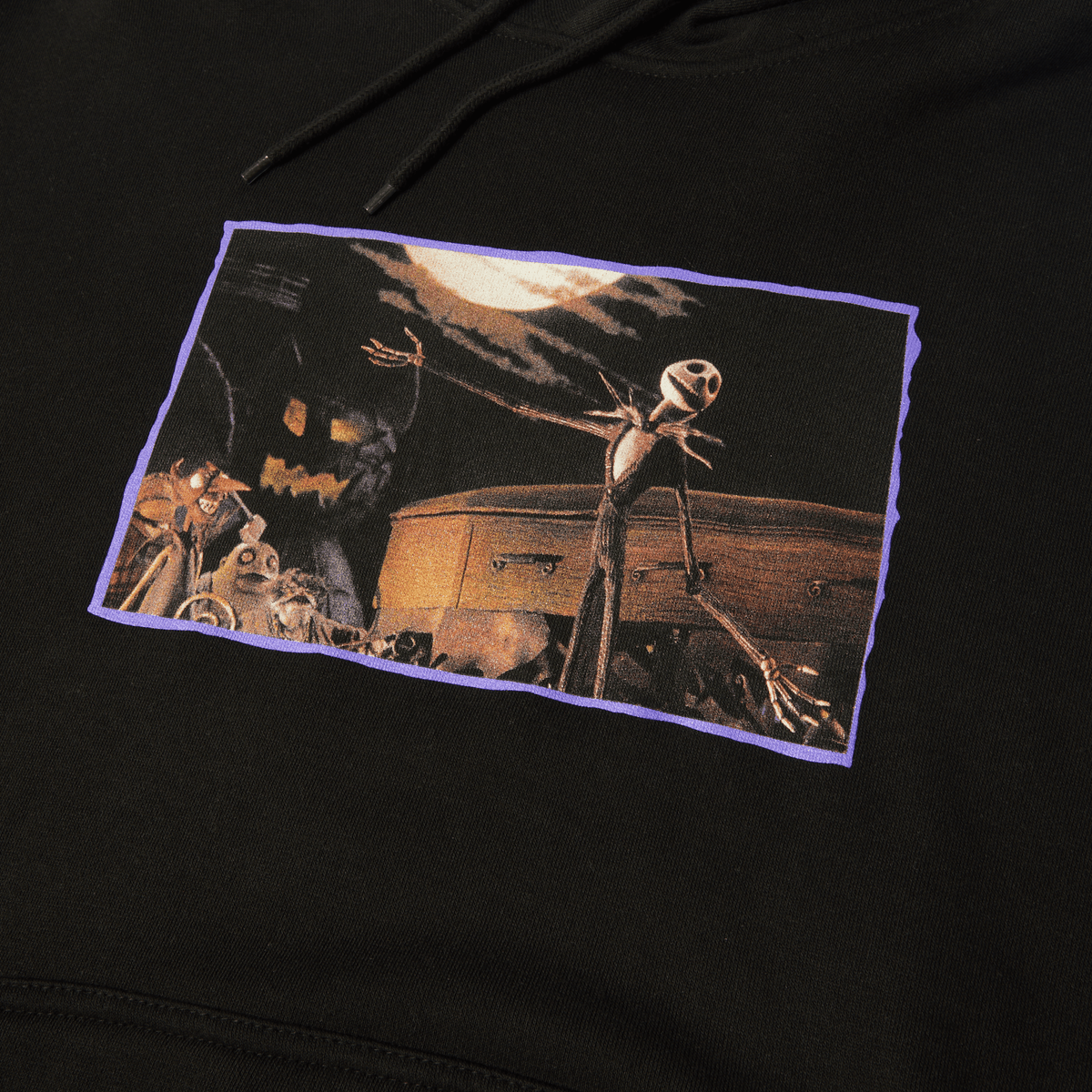 HUF x Nightmare Before Christmas Jack Town Meeting Pullover Hoodie HUF x Nightmare Before Christmas Jack Town Meeting Pullover Hoodie