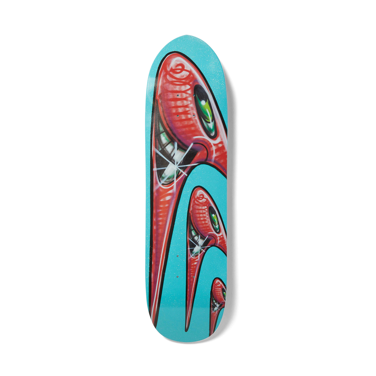 Kenny Scharf Karbombz! Teal Cruiser Deck
