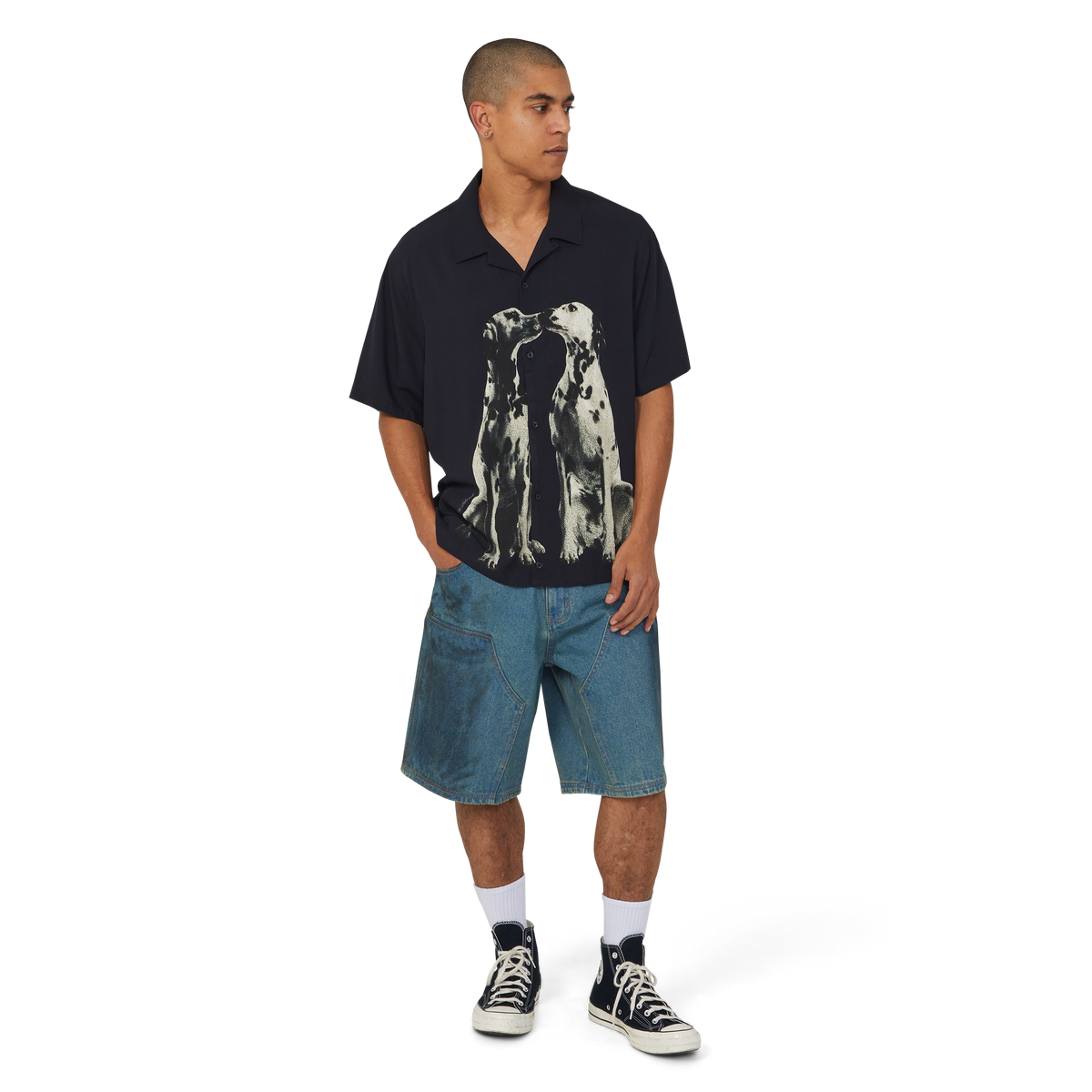 Kinda Loose Double-Knee Short