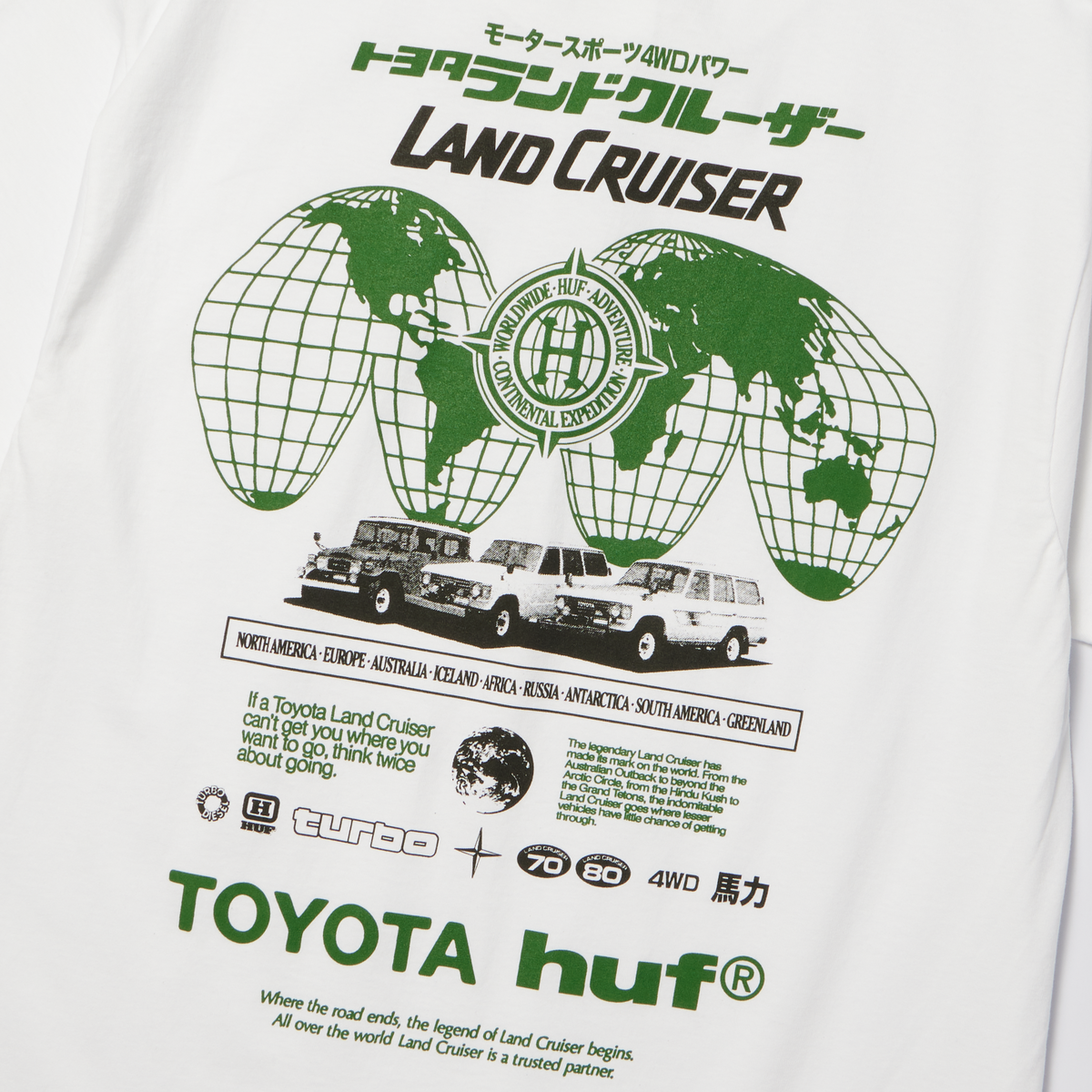 huf x Toyota Land Cruiser Global T-Shirt