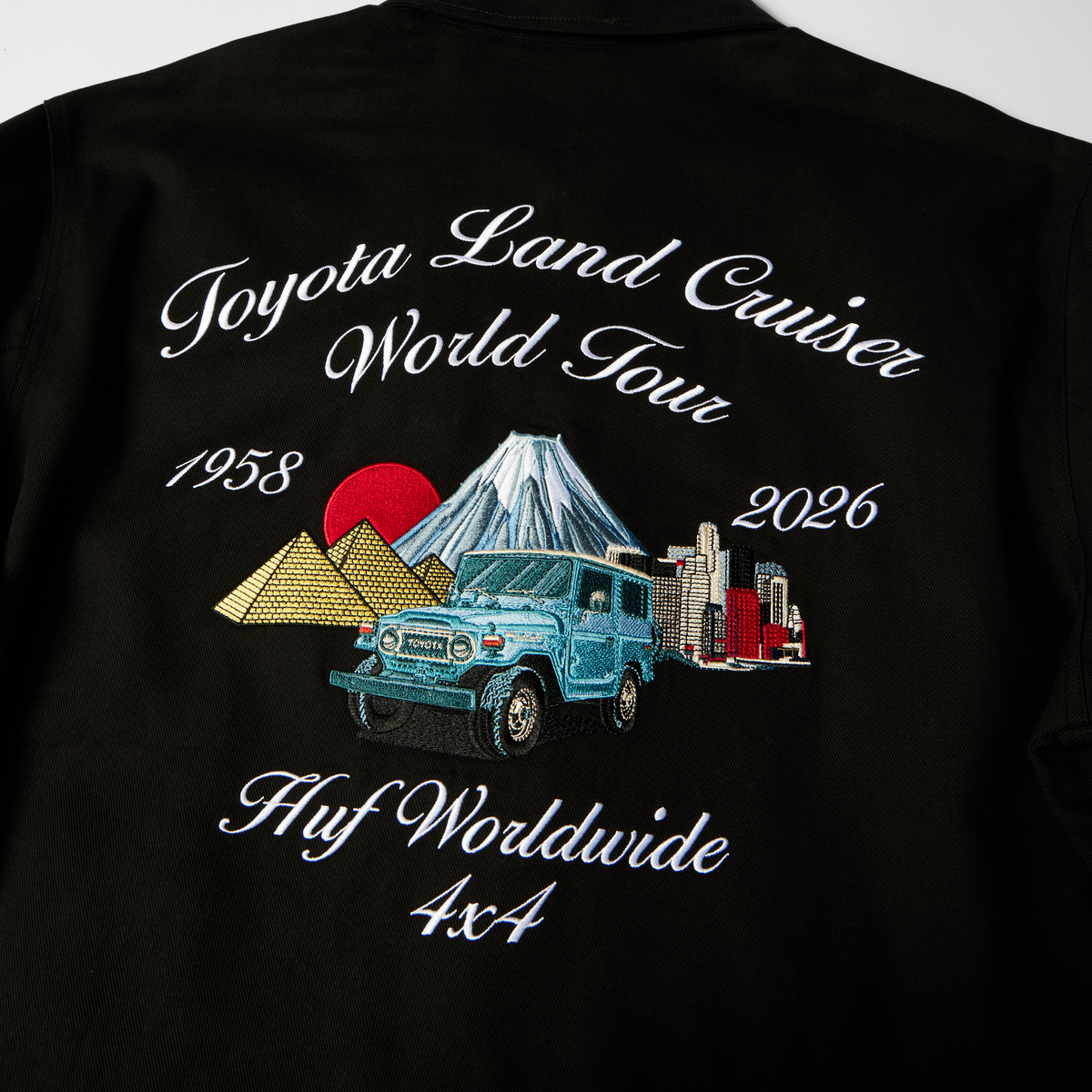 huf x Toyota Land Cruiser World Tour Jacket
