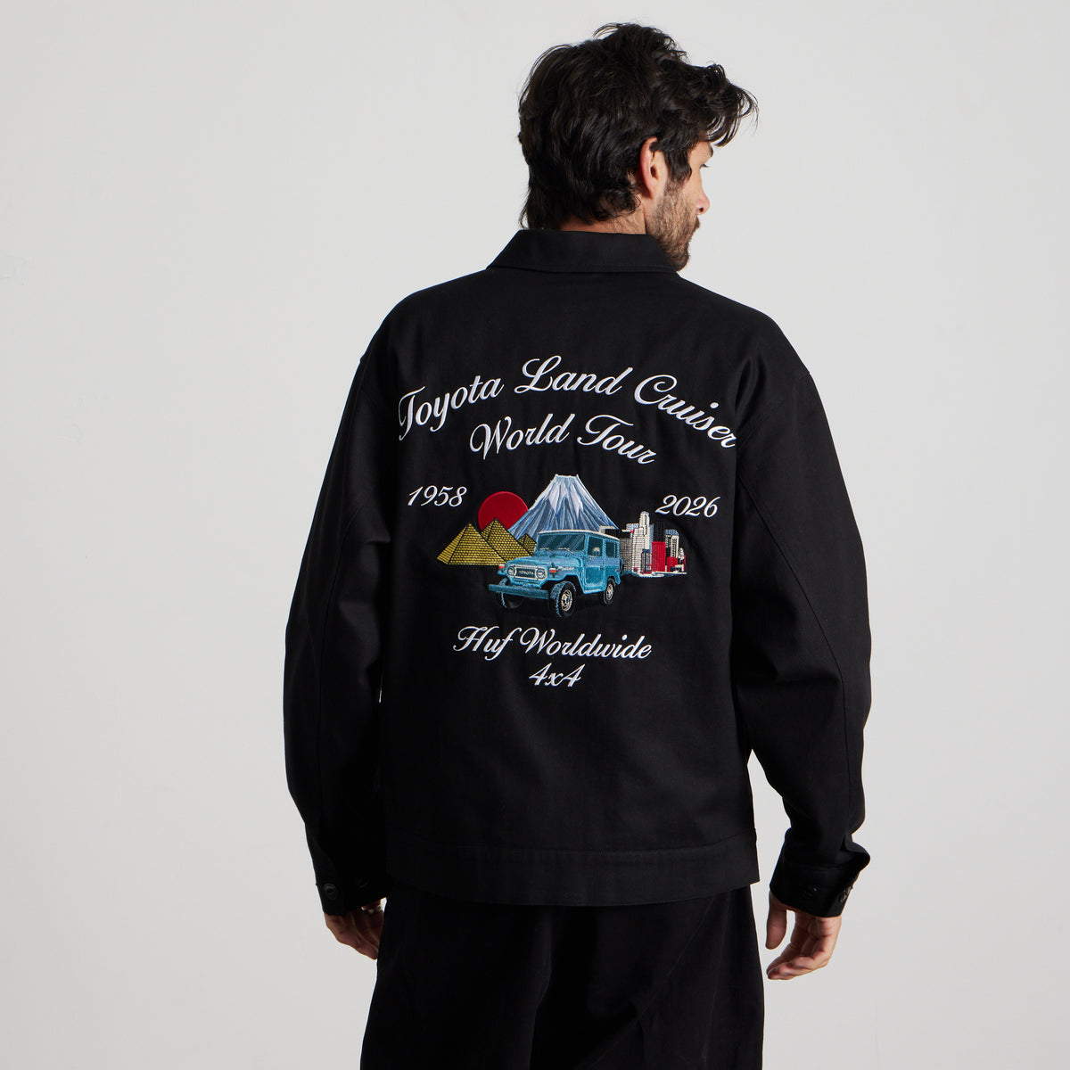 huf x Toyota Land Cruiser World Tour Jacket