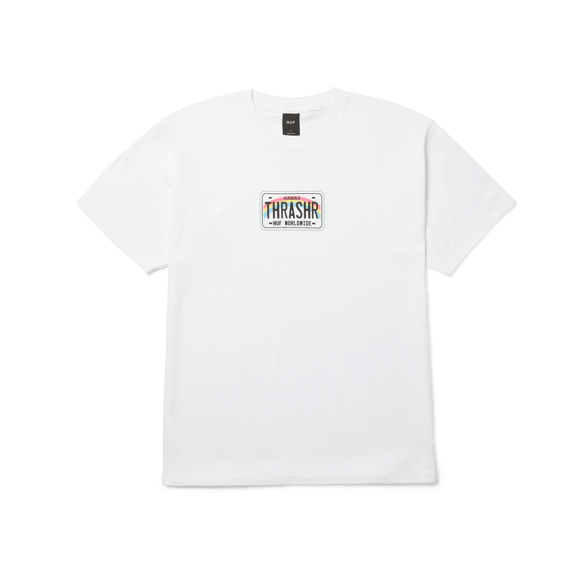 HUF x Thrasher License Plate T-Shirt