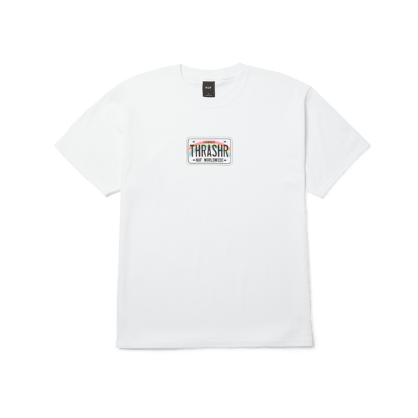 HUF x Thrasher License Plate T-Shirt – HUF Worldwide